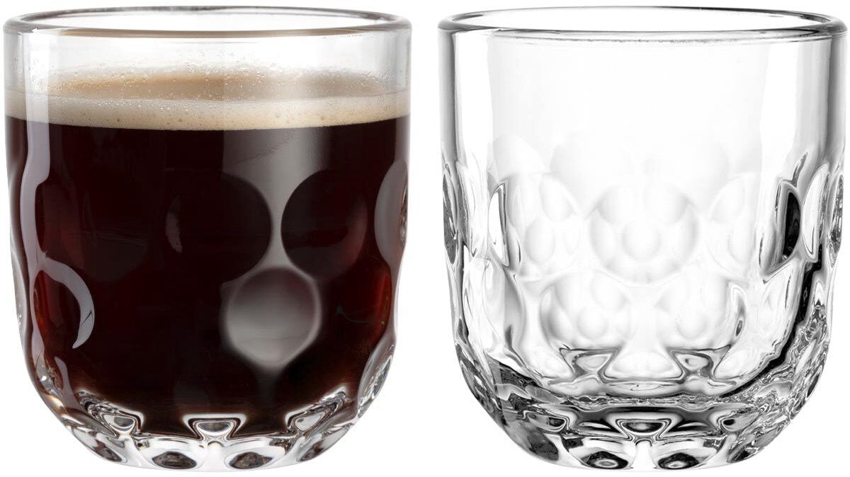 Leonardo gocce 1 bicchiere caffè 220ml - set 2