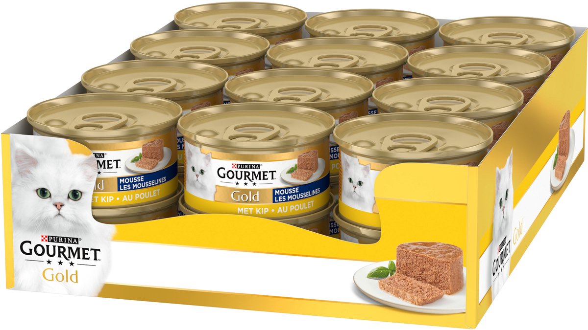 Pollo gourmet dorado fino mousse
