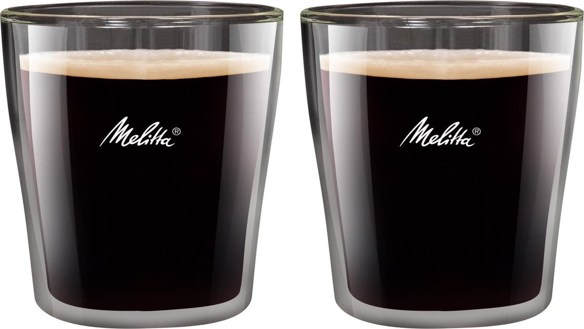 Bicchiere espresso doppia parete Melitta (set 2 pezzi)
