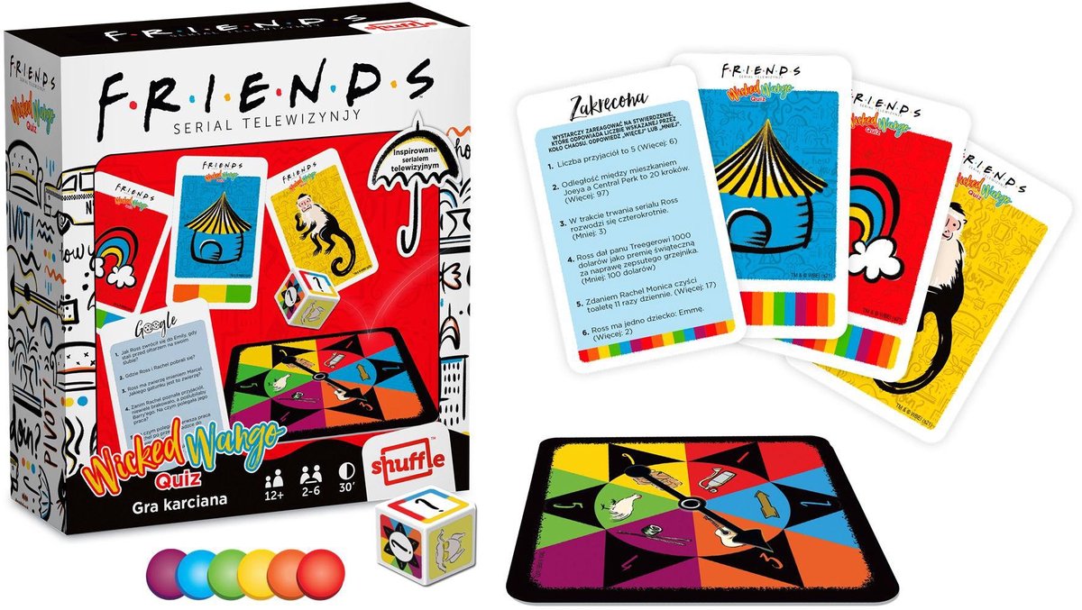Amici di Cartamundi Wicked Wango (gioco) - Gra Friends Wicked Wango