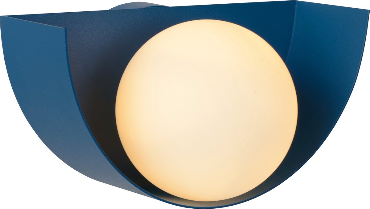 Lucide benni - lampada da parete - 1xg9 - blu