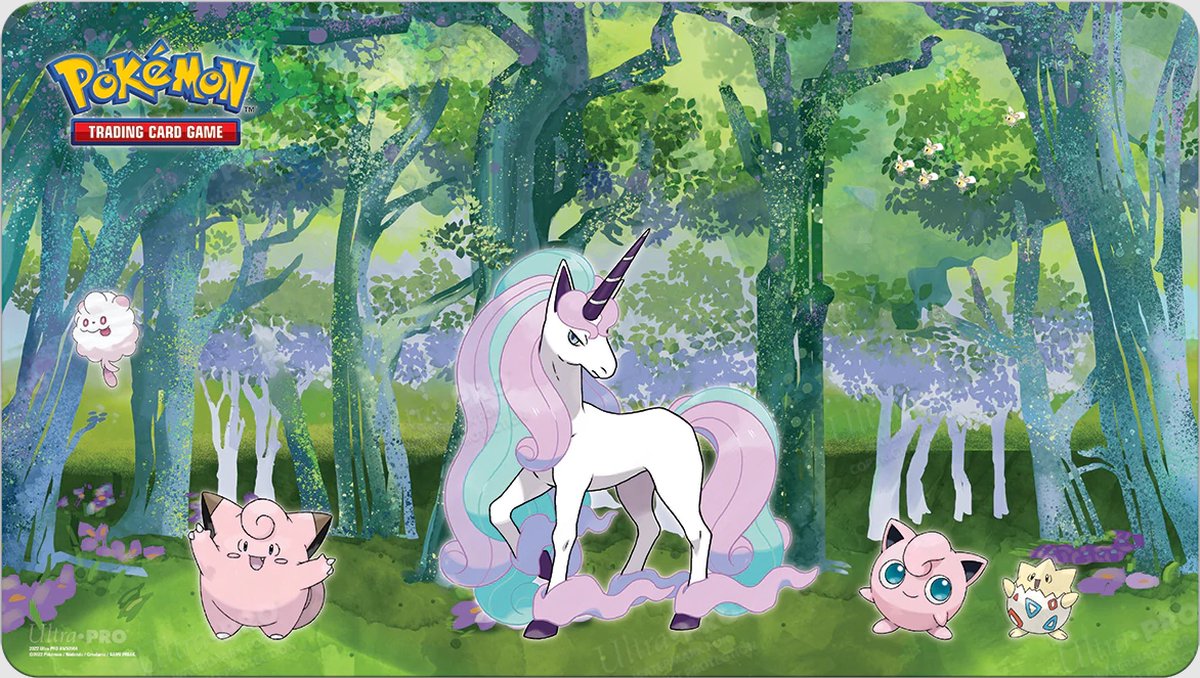 Ultrapro playmat pokemon gallery series enchanted glade