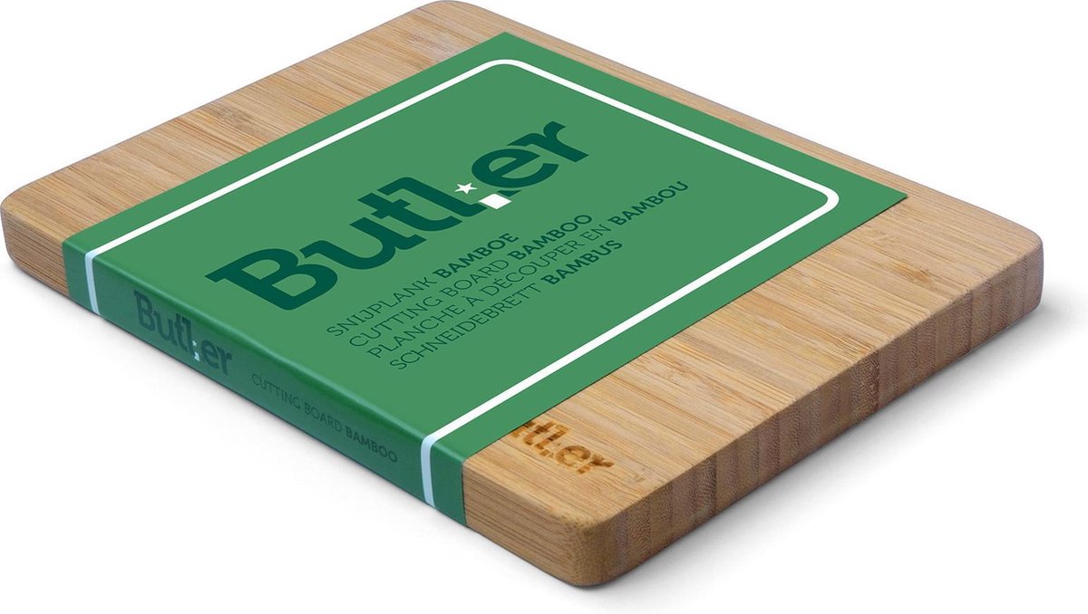 Butler - tagliere - bambù - 22x16,5x1,8 cm