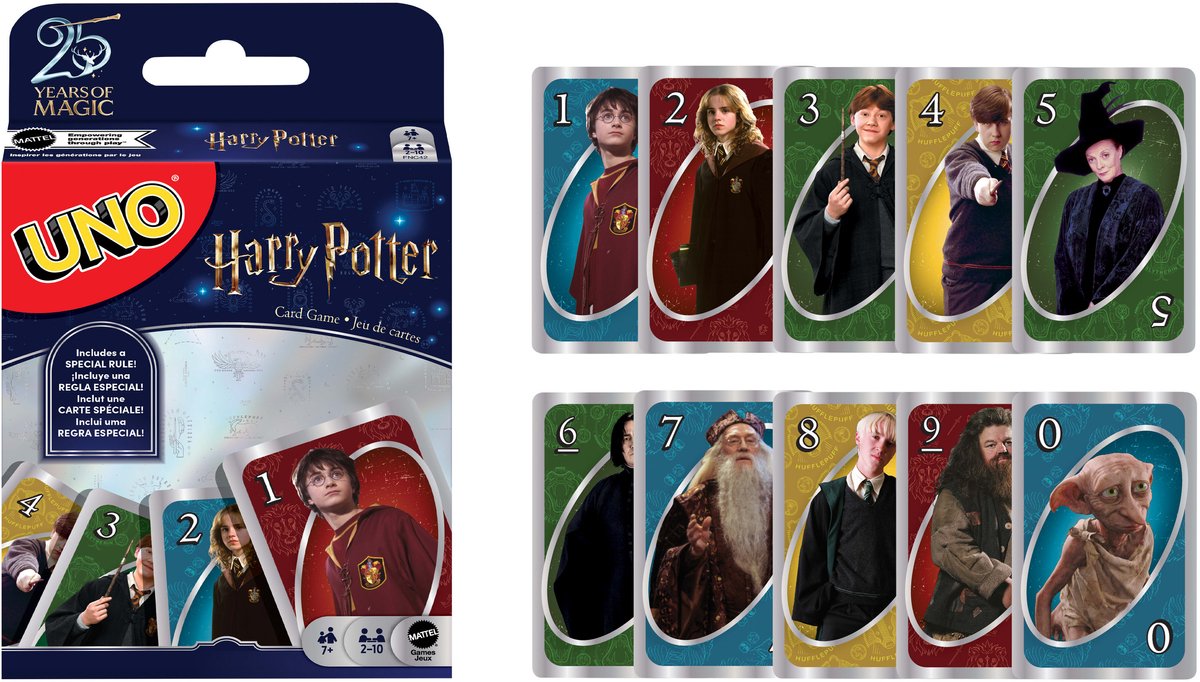 Game Uno Harry Potter