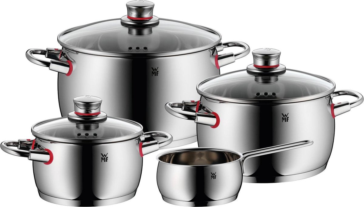 WMF Quality One 774146380 - Set di pentole da 4 pezzi