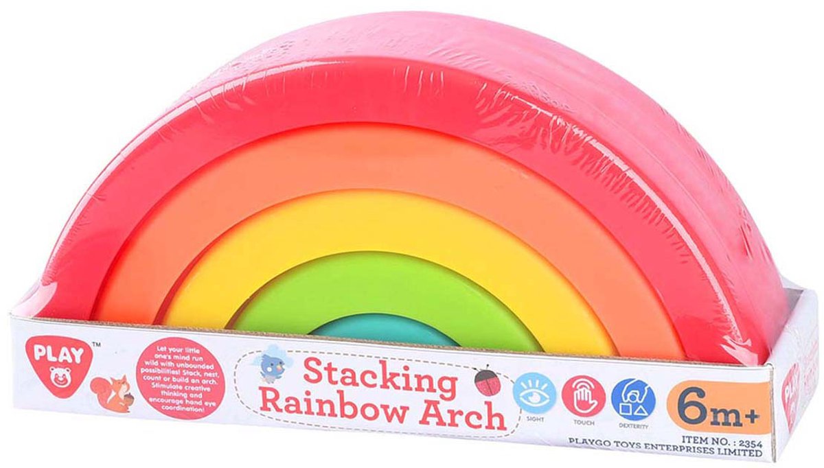 Gioca a Stapel Rainbow Color, 5dlg.