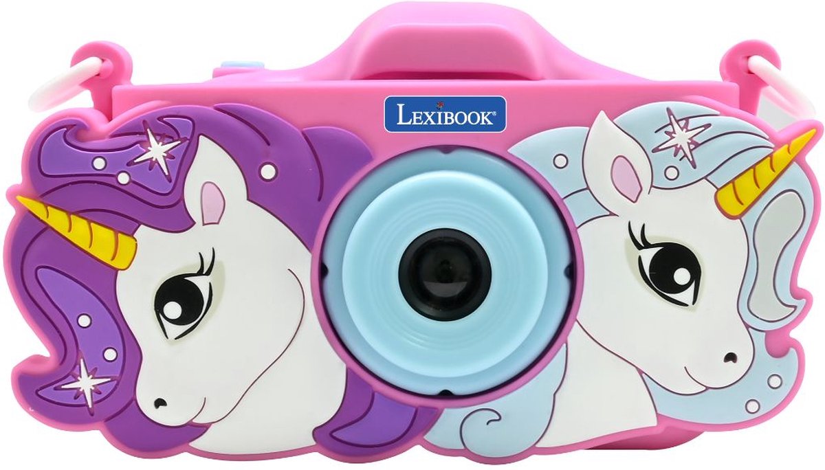 Cámara infantil Lexibook con protección de unicornio