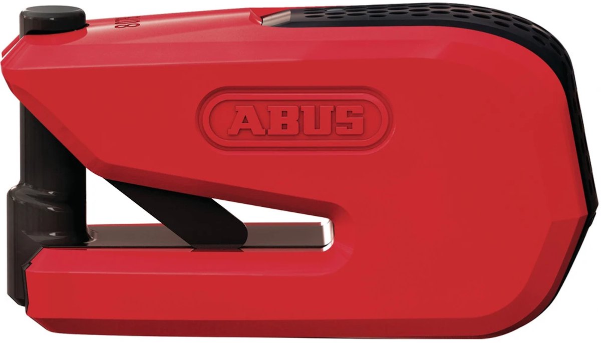 Abus granit detecto one 8078 2.0 schijfremslot art 4 - rood
