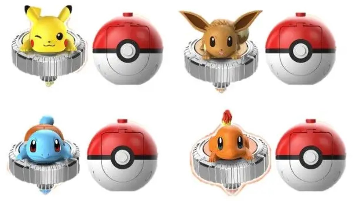 Gioco Jazwares Pokemon Battle Spinner - Eevee Pokéball