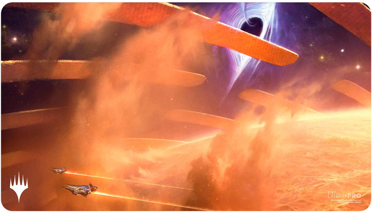 Ultrapro ultra pro - magic: the gathering - edge of eternities - adagia, windswept bastion playmat - uk