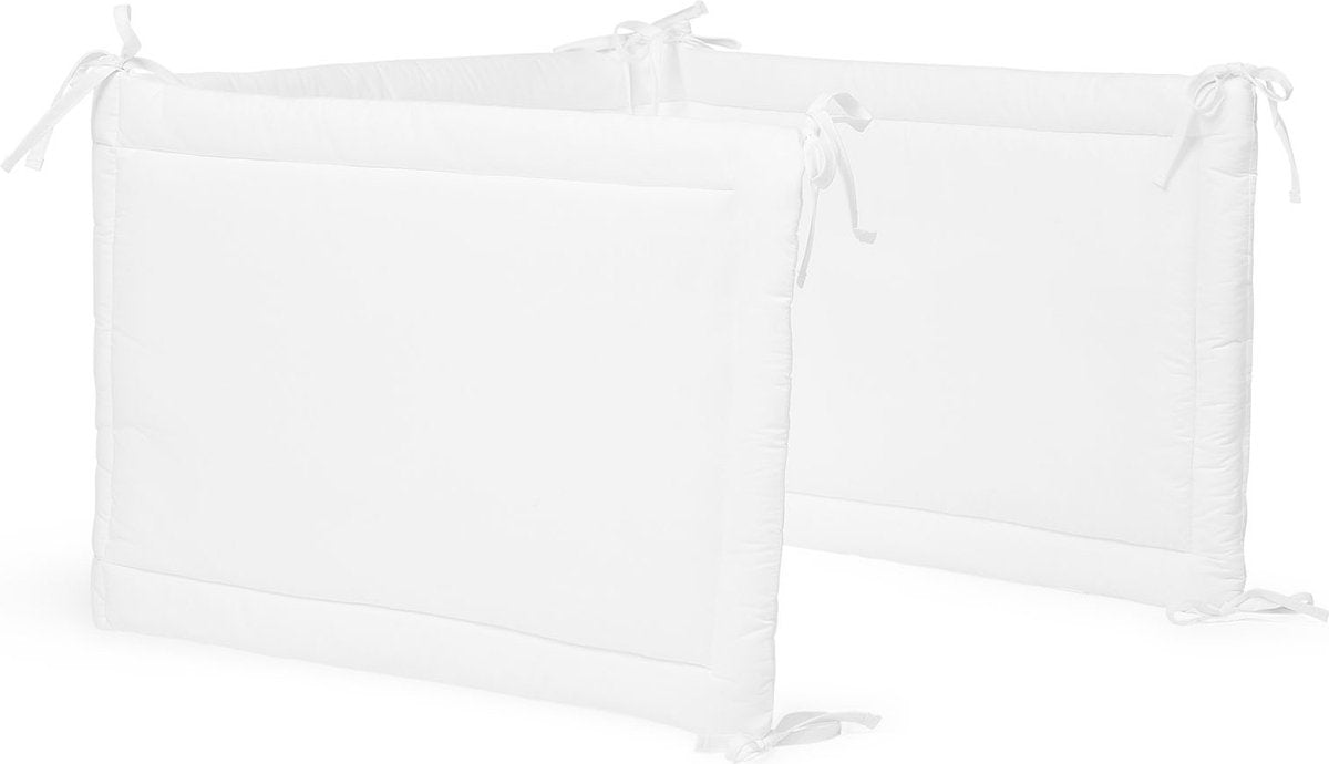 Protector de cama Jollein protector de cama 180x30cm blanco