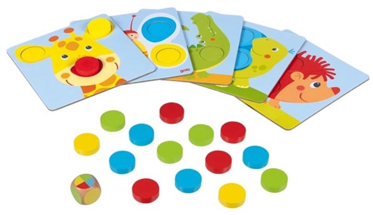 Goki il mio primo gioco di smistamento di colori, 16dlg.