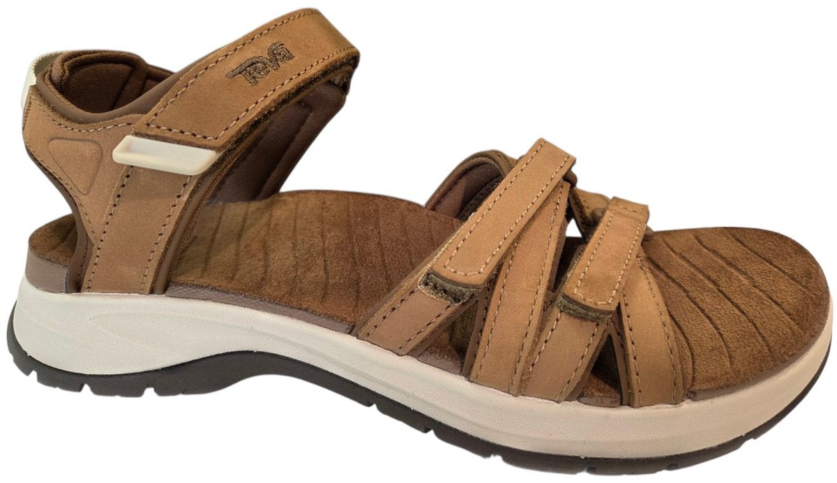 Teva w tirra sport leren dames sandalen - tan