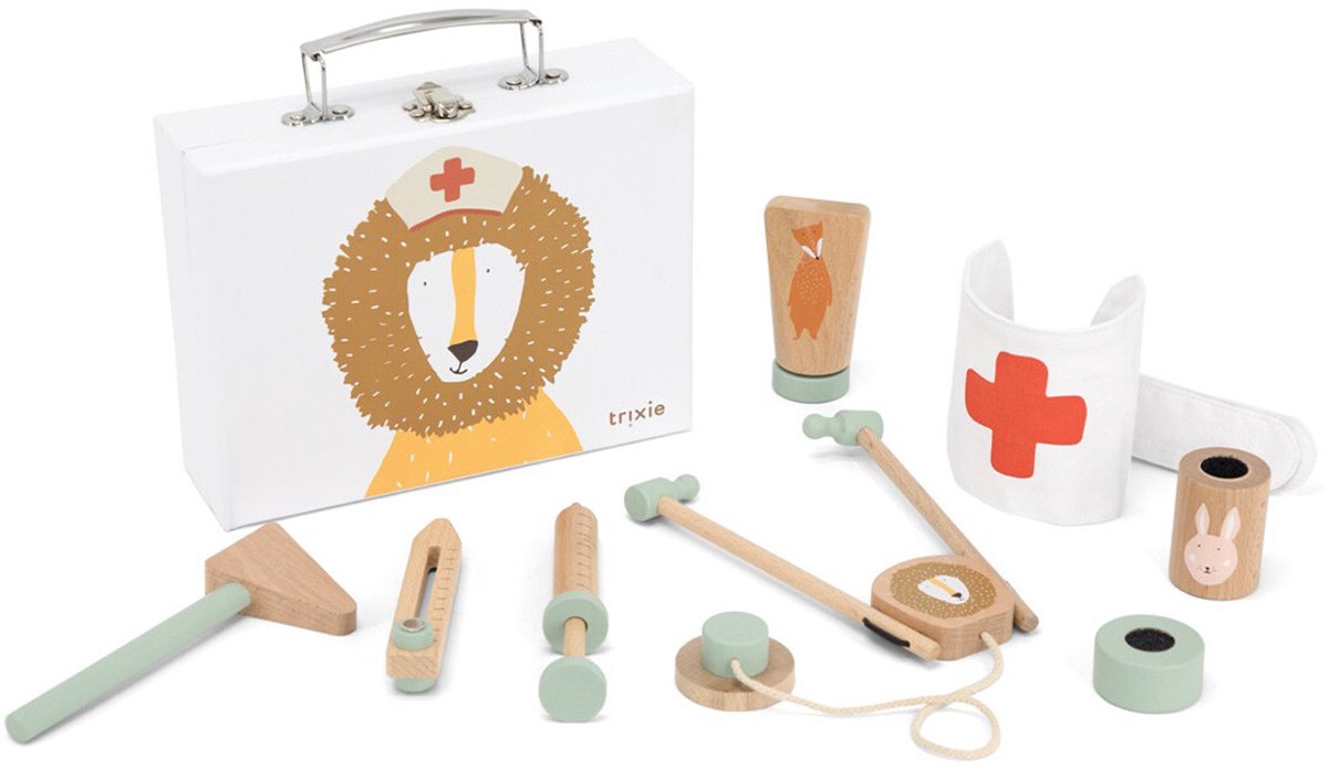 Set de doctor de madera Trixie, 8dlg.
