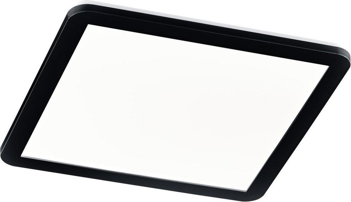 Rl live your light reality camillus - lampada da soffitto - nero opaco - incl. 1x smd 22w p: 40 cm - dimmerabile