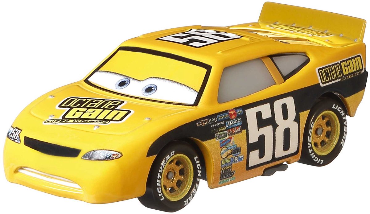 Disney pixar cars billy cambiador de aceite, vehículo, 3 años, metal, plástico, multicolor