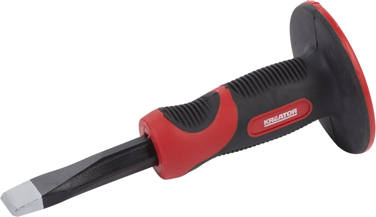 Kreator koudbeitel 21x200mm met handvat softgrip (krt462106)