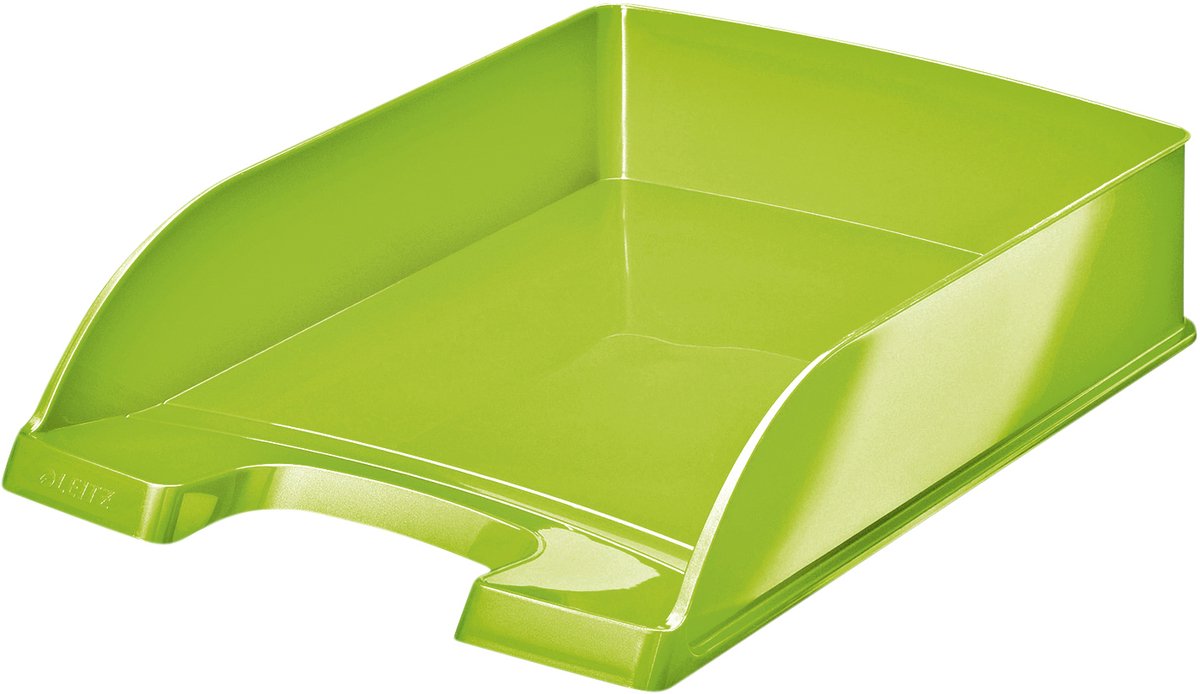 Vassoio per lettere Leitz wow a4 verde ds5