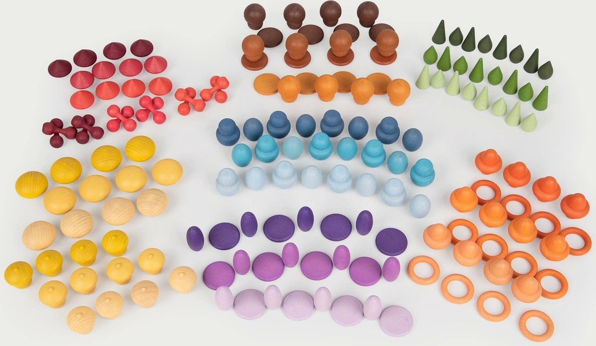 Tickit ® wooden treasures starter set | 168 pezzi