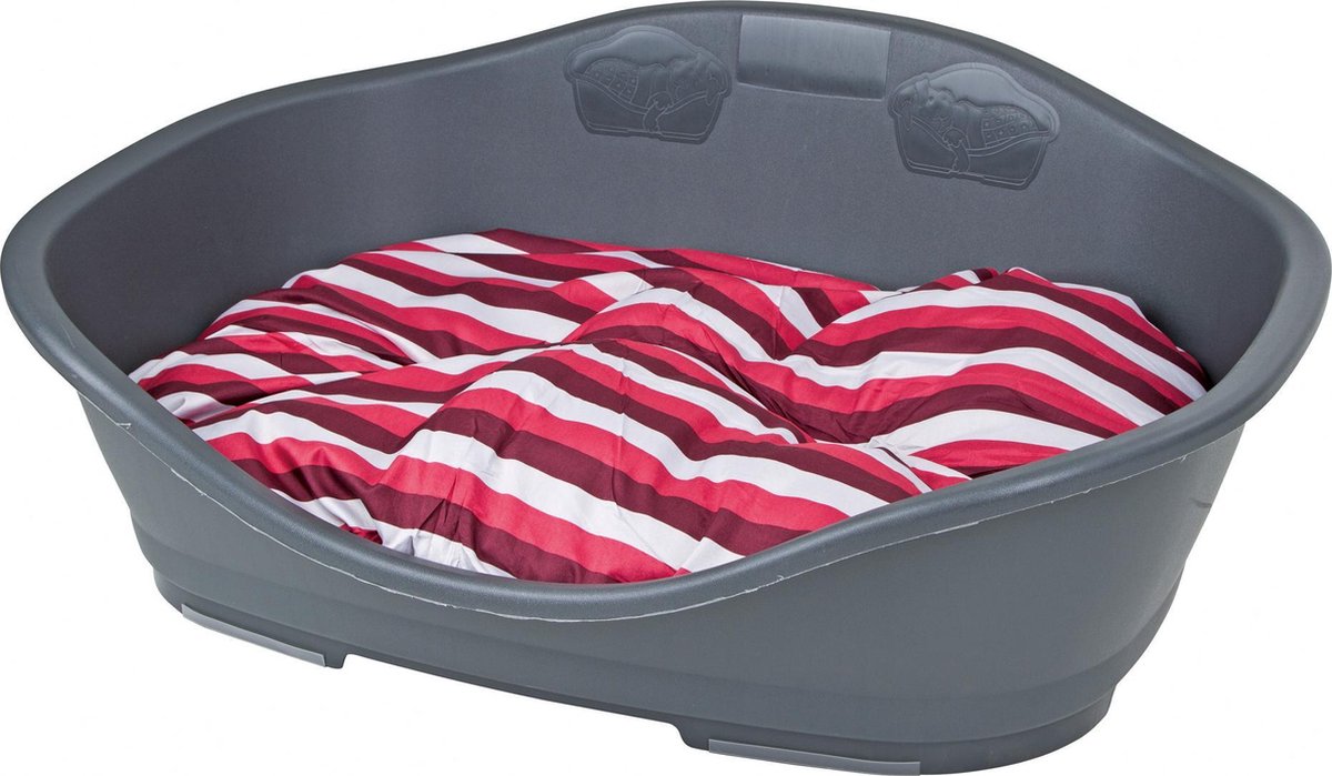 Cama para perros Stefanplast - antracita - xl: 78 x 50 cm
