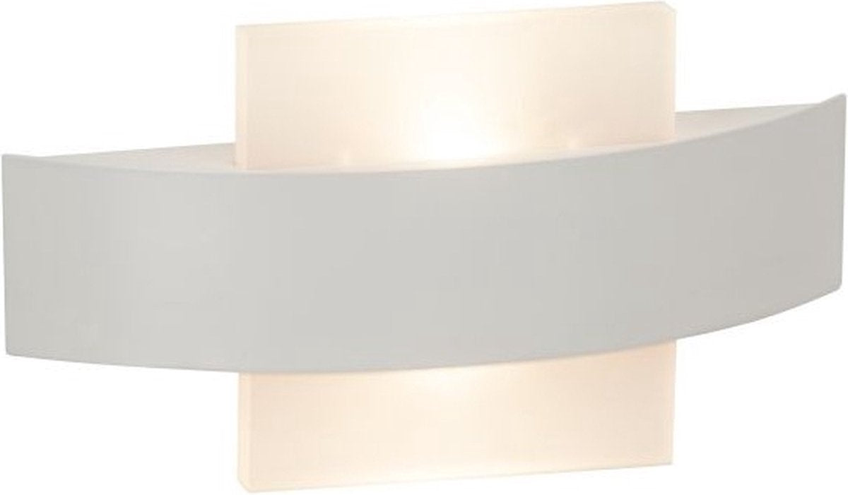 Solución brillante - lámpara de pared - blanco