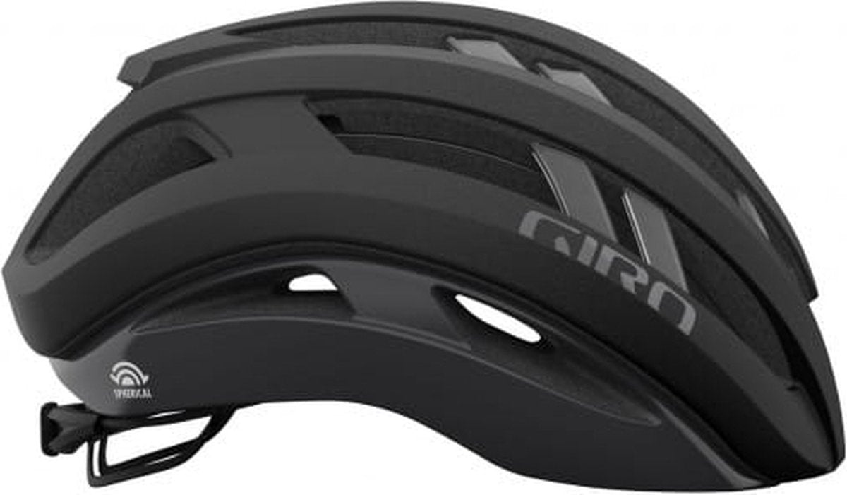 Casco de bicicleta de carreras Giro aries esférico - negro mate | m
