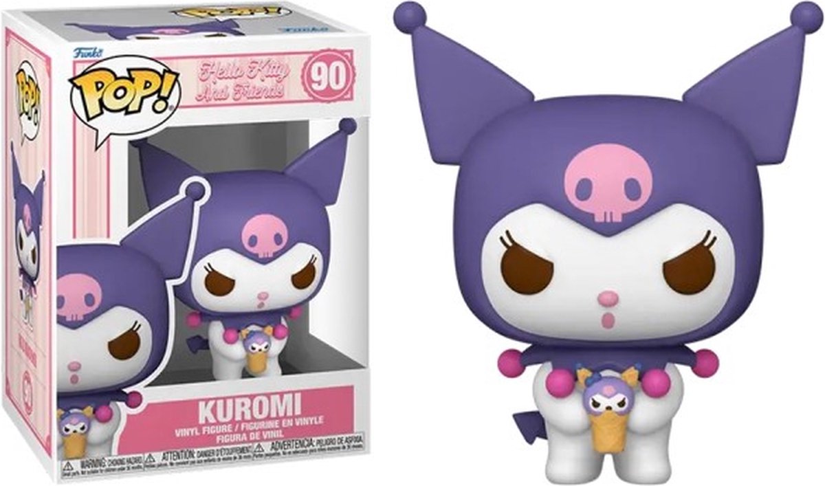 Funko pop sanrio: hello kitty - kuromi pop #90