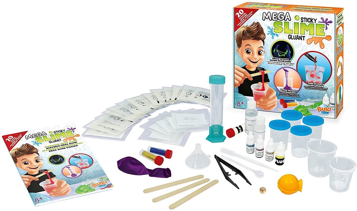 Buki France Buki - mega slime - set de experimentos