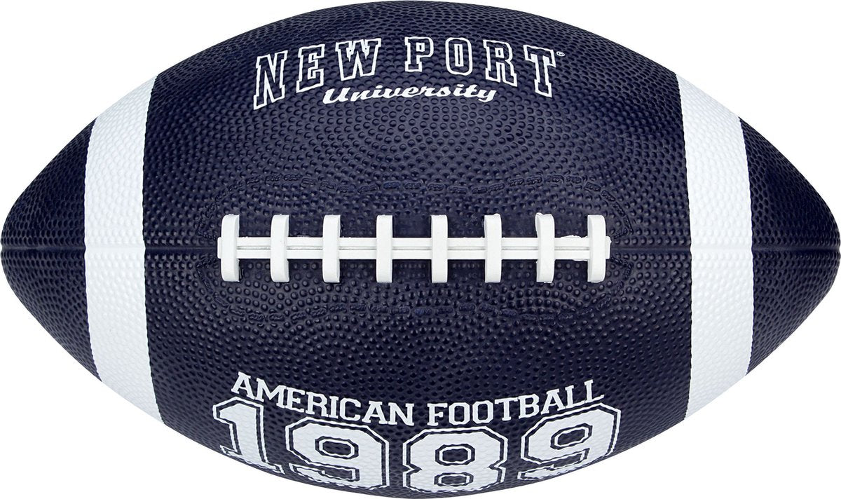 New port american football - large - marine wit
