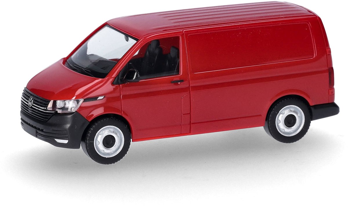 Herpa volkswagen t6.1, rosso ciliegia