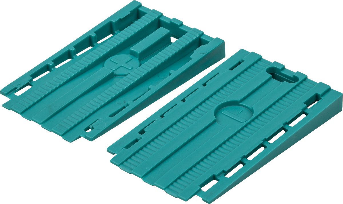 Wolfcraft - placas de relleno - 120 piezas - cuña universal - 8649000