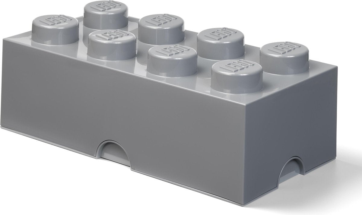 Stanza Copenhagen Lego Storage Brick 8 Gray