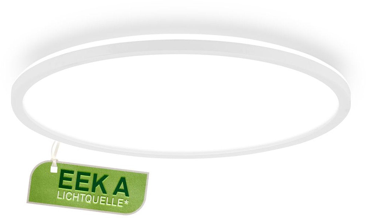 Briloner tava a - lámpara de techo ultra eficiente - lámpara de techo con luz indirecta - 14w - 4.000 k - 3.000 lm - ø42 - blanco