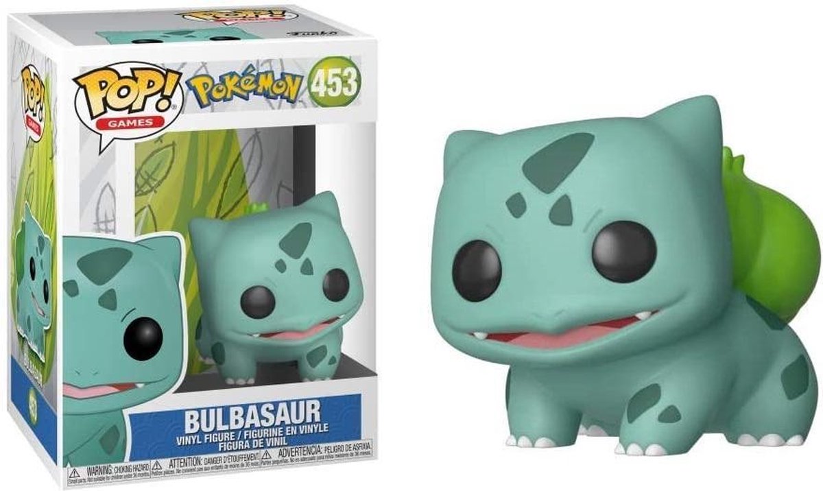 Funko bulbasaur #453 edición limitada - pokemon - - ¡pop!
