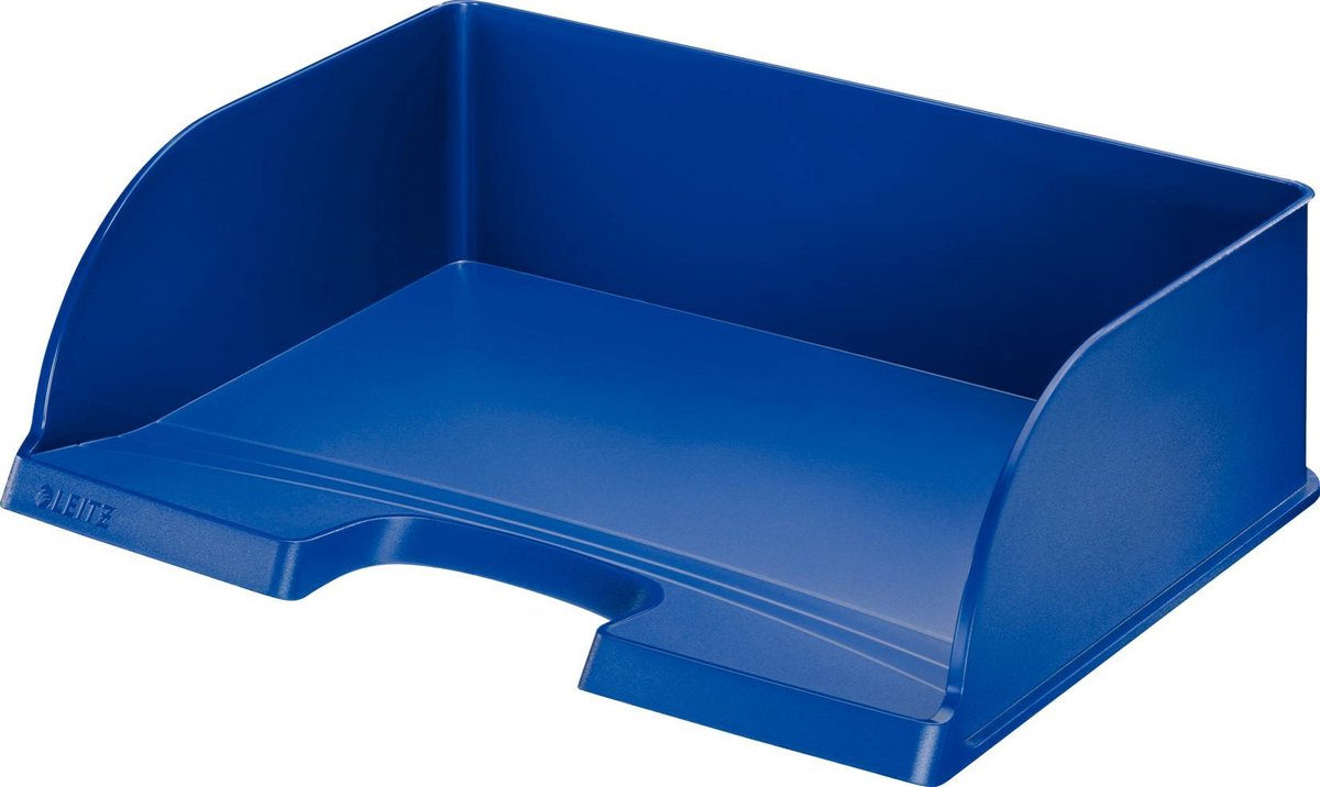 Bandeja para cartas Leitz plus jumbo - A4 horizontal - azul