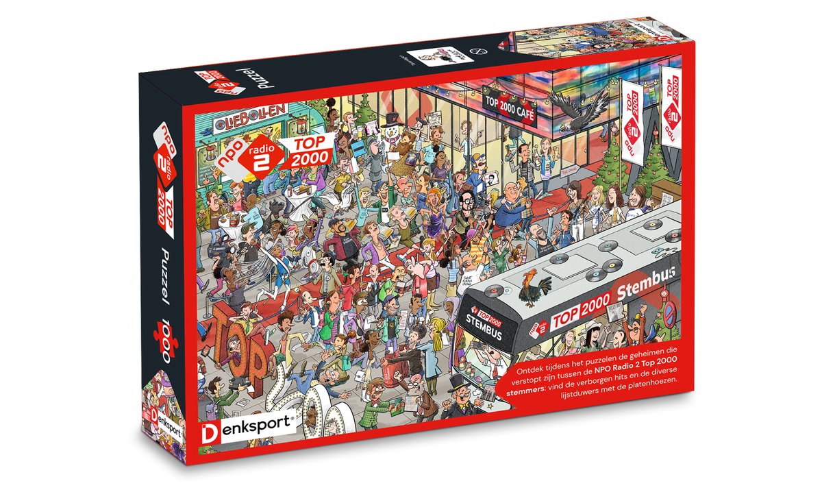 Denksport boosterbox - top 2000 puzzel (1000).