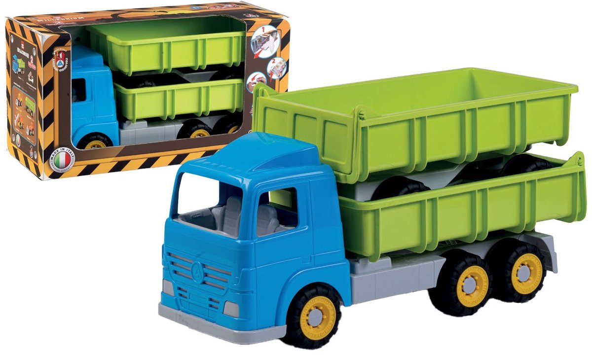 Androni Tilt Truck Doble carga con ruedas suaves