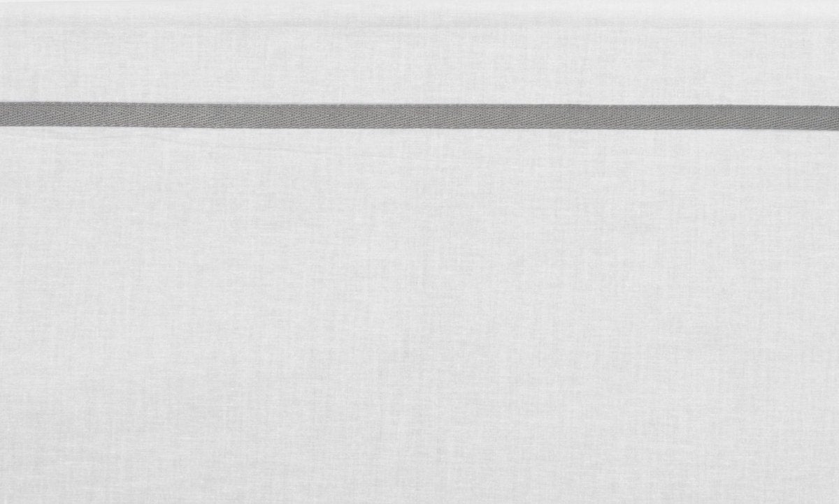Meyco baby bies ledikant laken - grey - 100x150cm - 0.3 tog