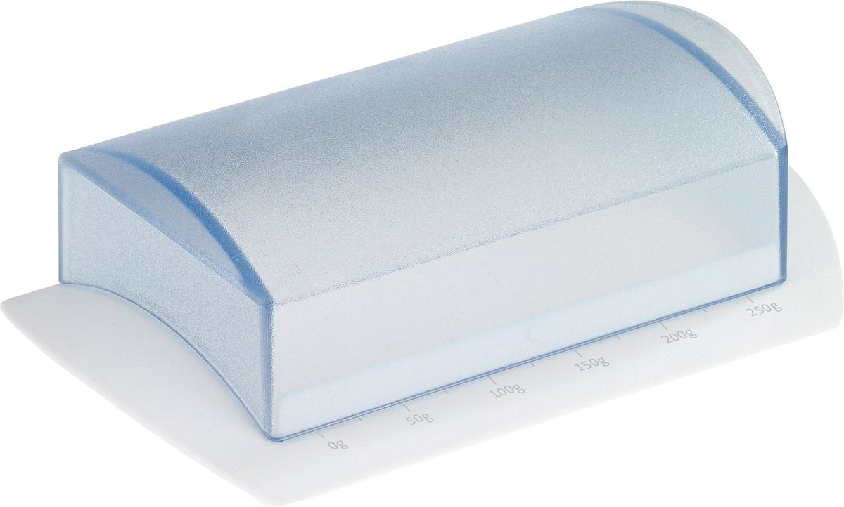 Burriera da tavola Westmark, con indicazione della dimensione, plastica, bianco trasparente, 21162270