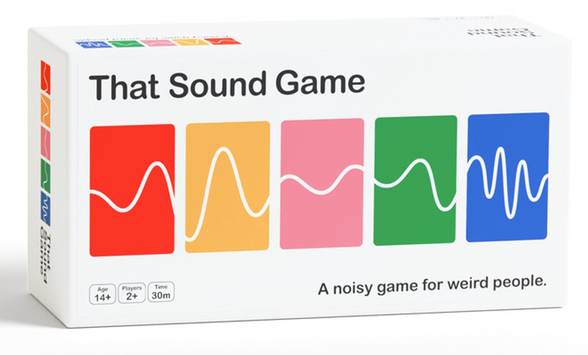 Asmodee that sound game – Gioco di società inglese – esilarante gioco di squadra pieno di rumore, divertimento e caos – da 2 giocatori – età 14+ – 30 minuti di gioco