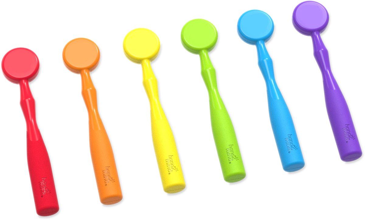 Bacchette magnetiche per risorse didattiche, set da 6 - 3+
