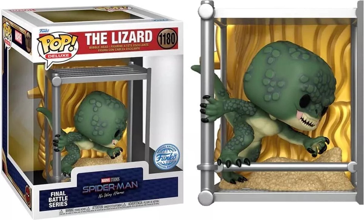 Funkopop! Marvel Studios: Spider-Man No Way Home - The Lizard #1180 Final Battle Series [targetcon
