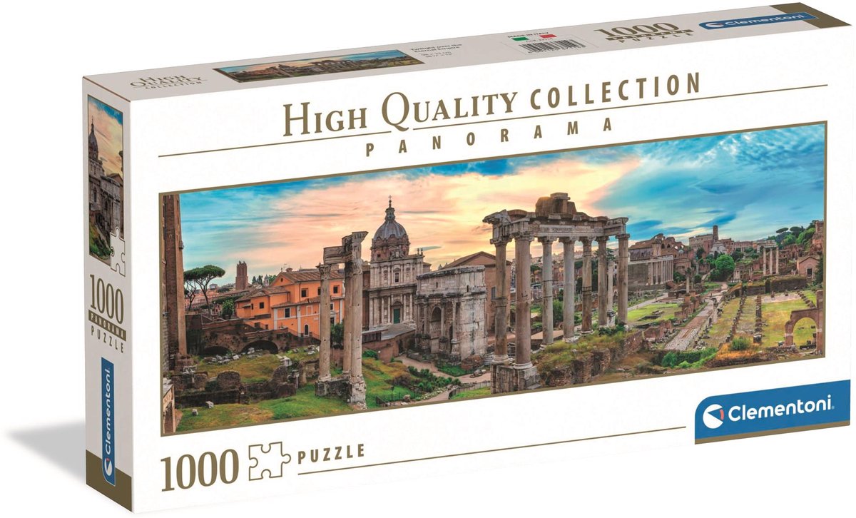 Ty clementoni Crepúsculo sobre el imperio eterno - rompecabezas panorámico de 1000 piezas para adultos - rompecabezas de colección de alta calidad a partir de 14 años