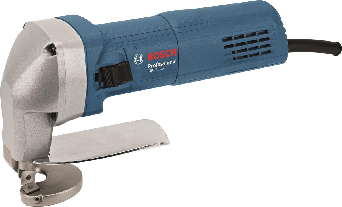 Tijeras para chapa Bosch gsc 75-16 (llave hexagonal SW 3, cuchillo)
