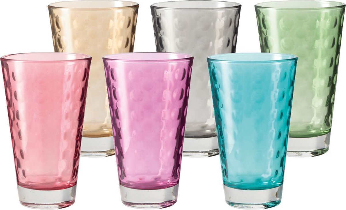 Vetri ottici Leonardo assortiti 300ml - set 6