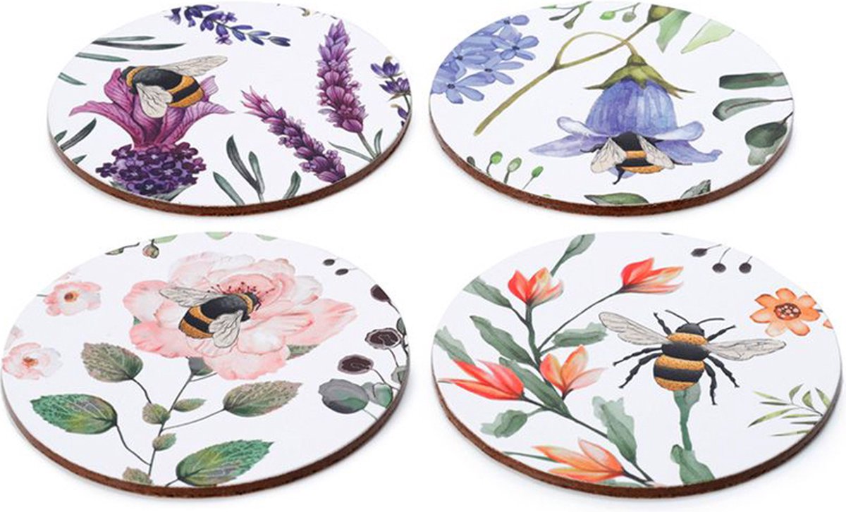 Nectar Meadows al set 4 sottobicchieri