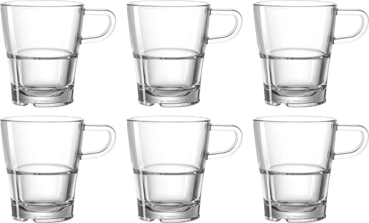 Vaso de café Leonardo senso - 6 piezas