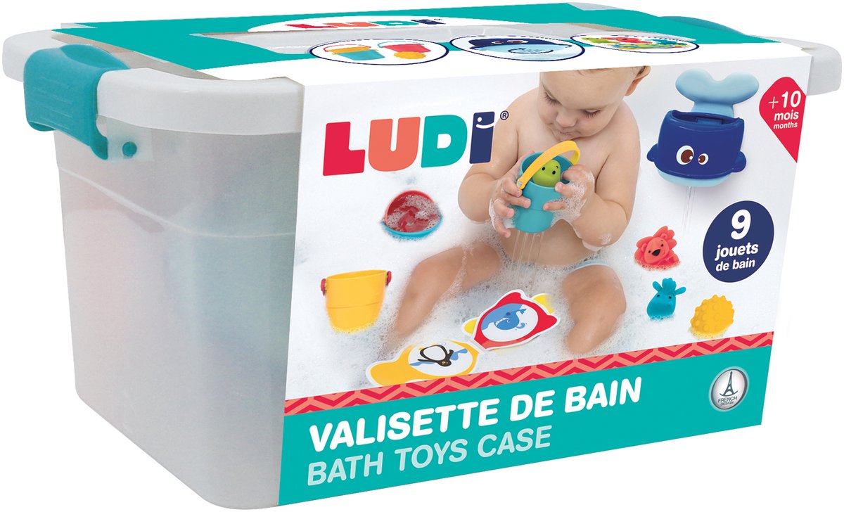 Ludi - giocattoli da bagno in custodia