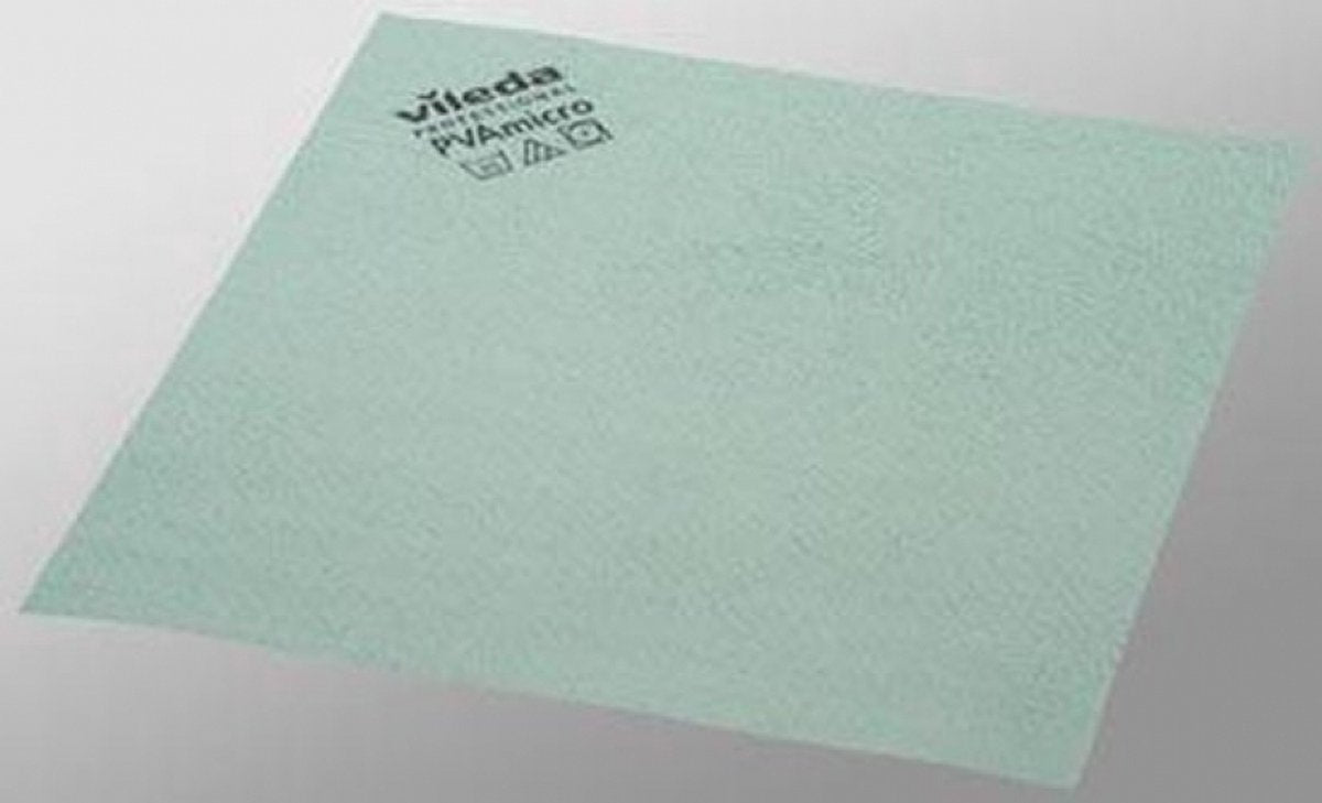 Vileda paño de microfibra verde pva