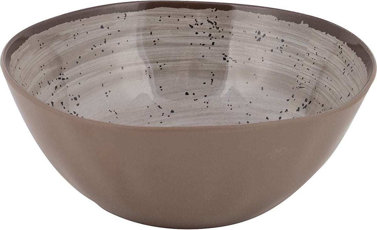 Bo-camp - kom - halo - 4 stuks - melamine - beige